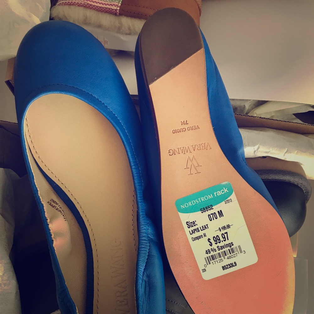 Vera Wang flats